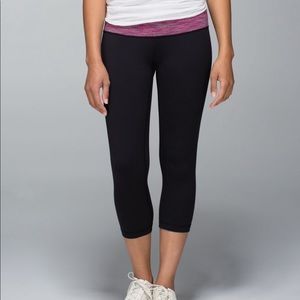 Lululemon Wunder Under Crops